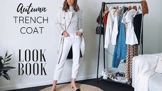 11 Trench Coat Outfit Ideas for Autumn Spring 2020  LOOKBOOK [upl. by Shawnee]