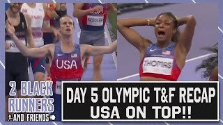 Breaking Down Cole Hockers 1500m Win at Olympics  Gabby Thomas Becomes the 200m Queen [upl. by Ecienahs]