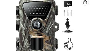 Maxdone PH820 Trail Cam Review amazon trailcameratexaswildlife9526 [upl. by Sadirah]