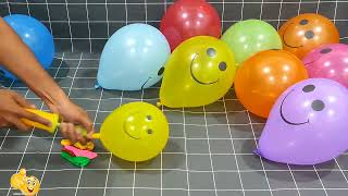 Fun Emoji Balloon Burst Frenzy  ASMR Balloon PoppingPart52 [upl. by Onder484]