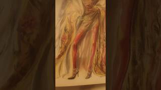 Fashion Sketch Book  shorts art shortvideo ytshorts shortsfeed [upl. by Hopfinger]