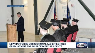 NH Department of Corrections holds graduation ceremonies [upl. by Eniamart218]