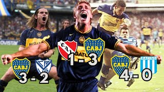 PARTIDAZOS INOLVIDABLES de BOCA JUNIORS [upl. by Jeri]