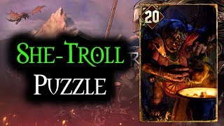 SheTroll Puzzle  Thronebreaker The Witcher Tales [upl. by Gilba214]