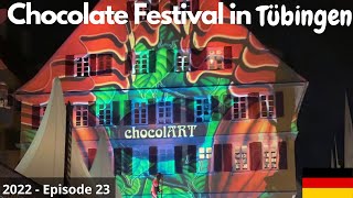 We visited the 2022 International Chocolate Festival in Tübingen 2022 Vlog Episode 23 [upl. by Anyahc115]