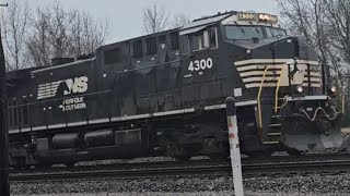 NS empty coal train passing thru Wakefield then Disputanta VA [upl. by Hazlett]