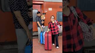 First time train mai baith k chale hum Rajasthan🚂 shorts minivlog dailyvlog rajasthanvlog [upl. by Alvina]