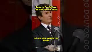 Dr Enéas Confronta Fernando Collor e Corrige seu Português em Debate pela Prefeitura de SP shorts [upl. by Roice866]