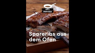 Well Prepared Spareribs [upl. by Hindorff]