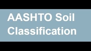 Soil classification by AASHTO method Math 2 [upl. by Onoitna16]