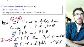 41 Logic Gödels Completeness theorem [upl. by Ak]