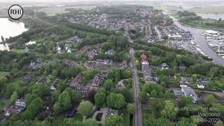 Warmond  Vlucht over het dorp  08062022 [upl. by Nairim]