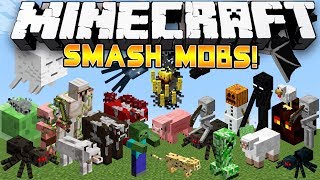 24 PLAYER BATTLE Minecraft MiniGame Smash Mobs  wPreston Woofless amp CraftBattleDuty [upl. by Razal]