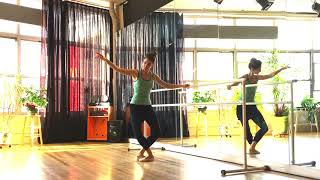 30 MIN INTERMEDIATE BALLET BARRE  With Demos Before Each Combo [upl. by Wasson]