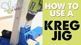 How to use a Kreg Jig [upl. by Nahtannhoj]