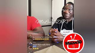 Netta amp Charles Arguing On Live 😳 Netta Ended Live Quickly 🤣 viral [upl. by Eerdua]