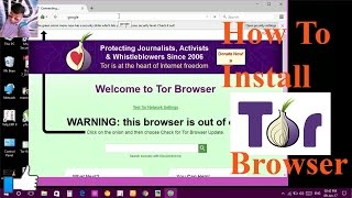 How To Install TOR Browser on Windows 1087 in just 5 min [upl. by Erodroeht]