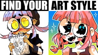 HOW TO ACTUALLY FIND YOUR ART STYLE [upl. by Concordia531]