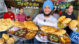 47 सालो से Punjab ka NATIONAL Street Food India 😍 Paneer Wale Chole Bhature [upl. by Annait]