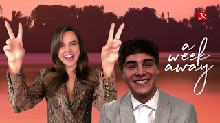 Bailee Madison amp Kevin Quinn A WEEK AWAY interview  Netflix [upl. by Dagnah]