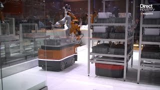 DirectIndustry emagazine  Robots Navigate Factory 40 at Hannover Messe [upl. by Mimajneb]