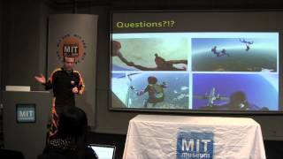 Physics of Skydiving Andrew Horning at K12Live MIT Museum Second Fridays 11014 [upl. by Adiehsar]