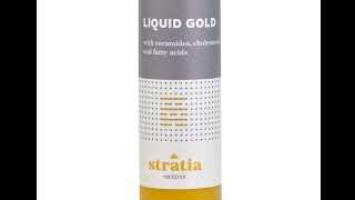 Stratia Skincare Liquid Gold Serum Review amp How to Use [upl. by Aiz]