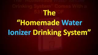 Make Alkaline Water  Learn How To Build a Homemade Ionizer  AMAZING NEW DISCOVERIES [upl. by Nelrah715]