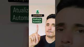 Cotação do Dólar em Real atualizando automaticamente No Excel  Aprenda como fazer [upl. by Assecnirp538]