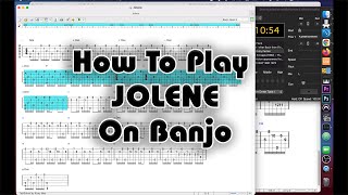 Jolene Banjo Lesson [upl. by Naryk]