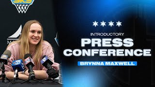 Introductory Press Conference Brynna Maxwell  Chicago Sky [upl. by Notgnirra173]