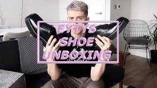 the ugliest shoes i ever bought  Eytys Shoe Unboxing [upl. by Leseil]