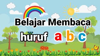 Belajar Membaca Huruf abc  Mengenal Huruf abc  Mengenal huruf alfabet [upl. by Melva680]