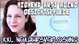 XXL Neujahrsverlosung HIGHEND ANTI AGING Gesichtspflege  Instytutum Gewinnspiel [upl. by Adnalohs892]