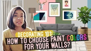 How to Choose Paint Colors for Your Walls  Where to buy Custom Paint in the Philippines  Elle Uy [upl. by Jenica9]