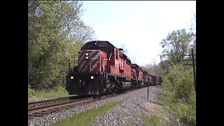 CP 165 NS 31J on the Buffalo LIne at Millersburg PA  5104 unedited DV capture [upl. by Nnaeinahpets]