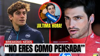 quotNO ERES COMO CREÍAquot ¡BRUTAL ENFRENTAMIENTO entre COLAPINTO y CARLOS SAINZ [upl. by Nomolos]