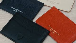 Aspinal Slim Credit Card Holders [upl. by Raknahs]