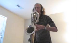 Amy Winehouse  You Know Im No Good  Baritone Sax cover [upl. by Oigaib]