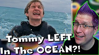 TommyInnit Got Stranded In The Ocean Reaction  Tom Simons amp Ranboo Bond [upl. by Nigem918]