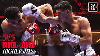 HIGHLIGHTS  Dmitry Bivol vs Malik Zinad Riyadh Season [upl. by Ginni]