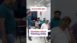 Which utility is used to apply a application patch in Oracle  Oracle DBA QampA [upl. by Nidnerb]