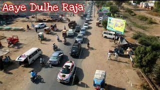 Dulhe Raja Full Song Piche Barati Aage Band Baja Hum Kisise Kum Nahin Barat Droneview aye Dulhe Raja [upl. by Heidy86]