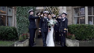 Gemma and Simons Redworth Hall Wedding with Guard of Honour [upl. by Eden]