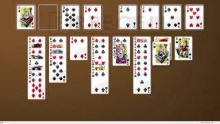 Solution to freecell game 28187 in HD [upl. by Yatnuahs]