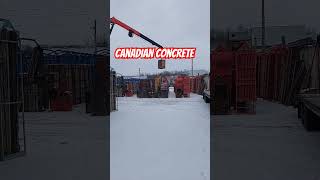 canadian concreters go hard concrete construction flatwork farmer [upl. by Hgieloj]