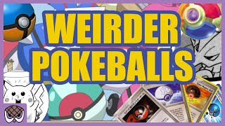 Weird Pokeballs from Outside the Main Games [upl. by Ahsemit]