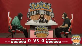 2022 Pokémon Indianapolis Regional Championships VGC Swiss R4  Zee Costagliola vs Sohaib Mufti [upl. by Elicia56]