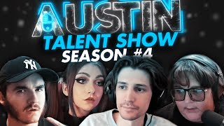 40000 AUSTIN TALENT SHOW FT XQC SCHLATT ANDY MILONAKIS amp JUSTAMINX [upl. by Dang355]