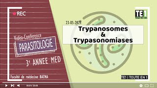 flagellés sanguicoles et tissulaires  Trypanosomes amp Trypanosomiases [upl. by Melac]